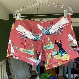 New N.TUCSummer2017100%Cotton NantucketPrintShorts